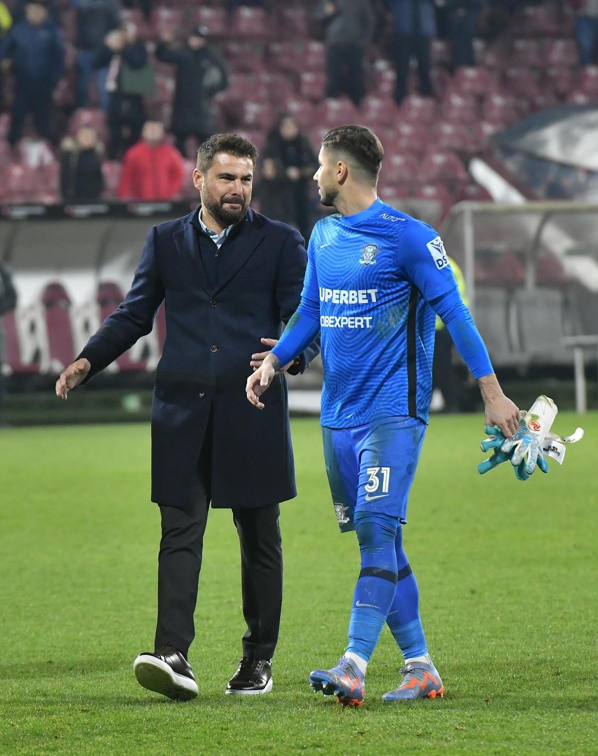 Jucătorii de la Rapid, afectați după meciul cu CFR Cluj // FOTO: Cristi Preda