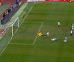 U Cluj - FC Argeș, faza premergătoare golului / Captură Orange Sport