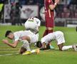 Jucătorii de la Rapid, afectați după meciul cu CFR Cluj // FOTO: Cristi Preda