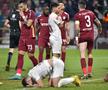 Jucătorii de la Rapid, afectați după meciul cu CFR Cluj // FOTO: Cristi Preda