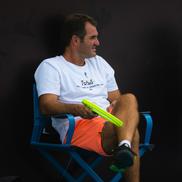 Carlos Martinez alături de Daria Kasatkina