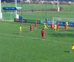 Țara Galilor U17 - România U17, foto: captură de ecran FRF TV
