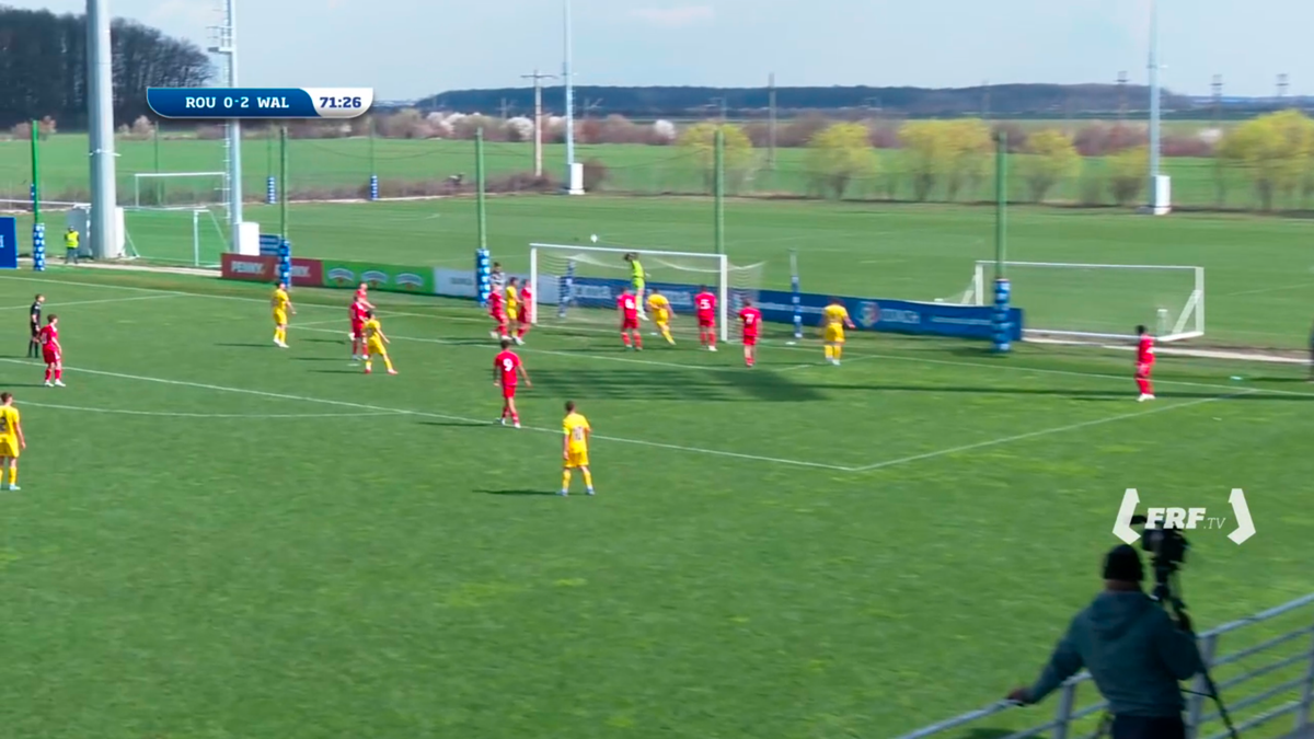 Eșec pentru România U17 în Turul de Elită » GOL direct din corner marcat de puștiul-minune pe care pariază FCSB