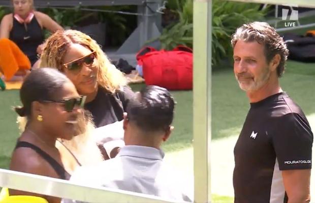 În ziua revenirii lui Halep, Serena Williams și Patrick Mouratoglou s-au întâlnit în complexul de la Miami