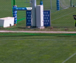 David Popa, gol direct din corner în meciul României U17, foto: captură de ecran FRF TV
