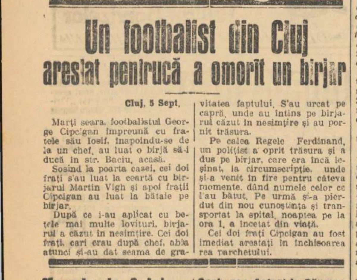 Vasile Cipcigan - fostul internațional acuzat eronat de crimă
