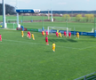 David Popa, gol direct din corner în meciul României U17, foto: captură de ecran FRF TV