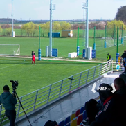 David Popa, gol direct din corner în meciul României U17, foto: captură de ecran FRF TV