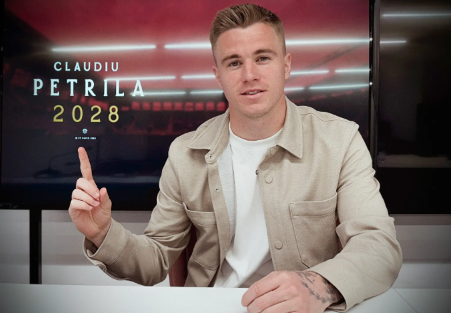 Claudiu Petrila a semnat prelungirea contractului cu Rapid până în 2028 Seară aglomerată la Rapid! Dan Șucu a convins alți doi jucători să semneze