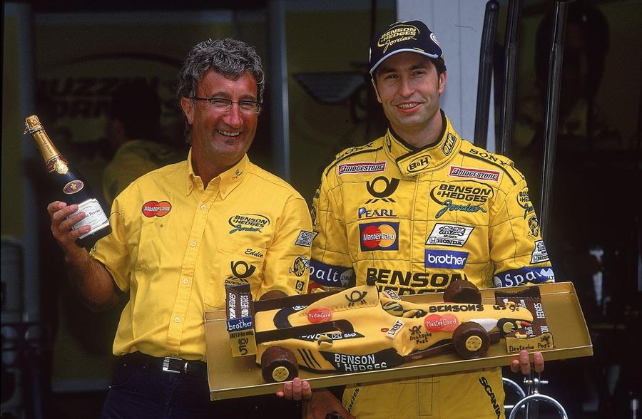 Eddie Jordan și Eddie Irvine în 2000 Foto: Guliver/GettyImages A murit Eddie Jordan, legendar patron de echipă în Formula 1