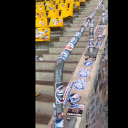 Fanii lui Rostock au făcut prăpăd la meciul cu Aachen din Germania, foto: X