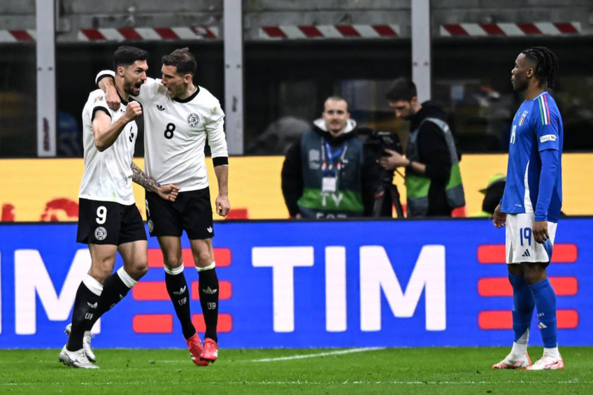 Germania a învins Italia, 2-1, în prima manșă din „sferturile” Ligii Națiunilor. FOTO: Imago