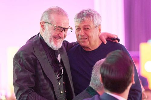 Gigi Becali și Mircea Lucescu la Gala Fanatik / foto: Silviu Enache
