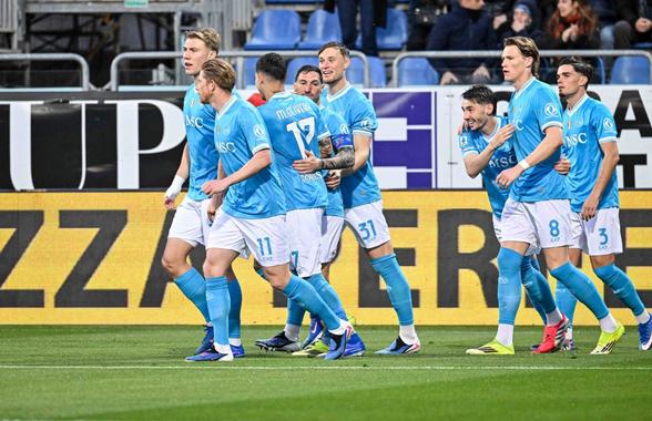 Napoli, victorie și salt pe locul 2 în Serie A
