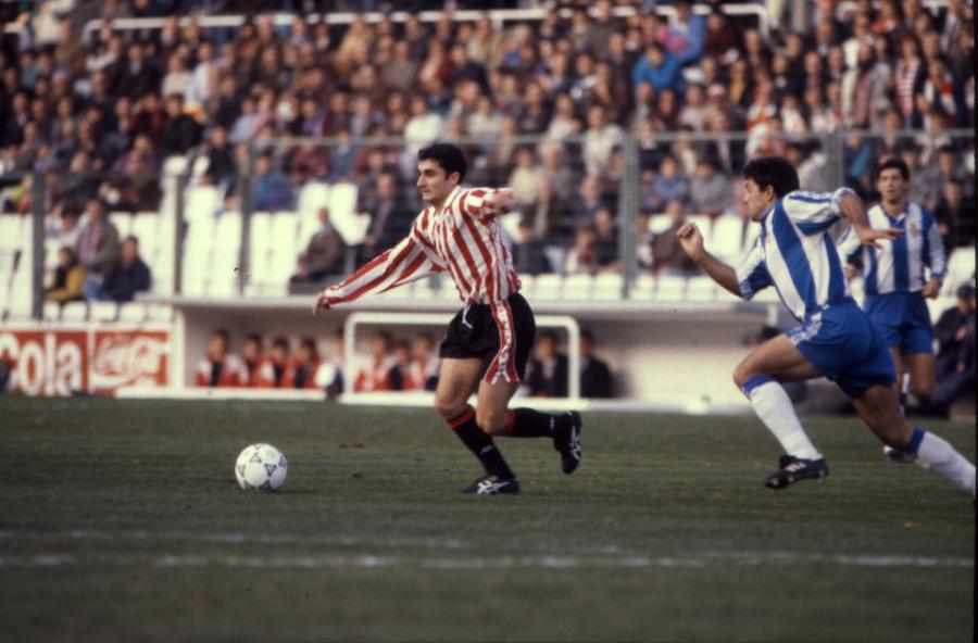 Ernesto Valverde în perioada în care juca pentru Athletic Bilbao / foto: athletic-club.eus Ernesto Valverde a anunțat despărțirea de Athletic Bilbao
