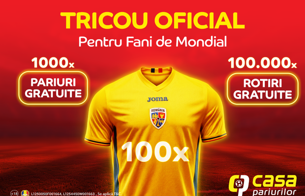 Câștigă un tricou oficial al Naționalei și premii cât Casa!