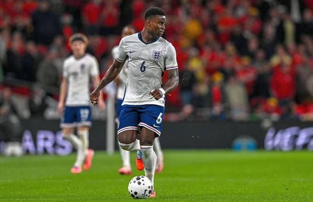 Gafa Federației Engleze de Fotbal în momentul publicării lotului ales de Tuchel