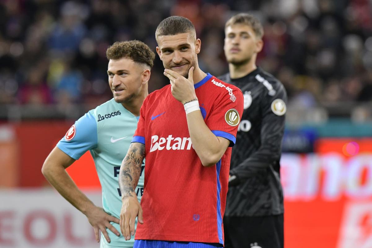 Un șut cadrat, un gol, locul 1 în play-out » FCSB-ul lui Rădoi n-a impresionat cu UTA, dar și-a făcut treaba! Noul clasament