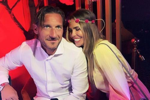 Francesco Totti și Ilary Blasi