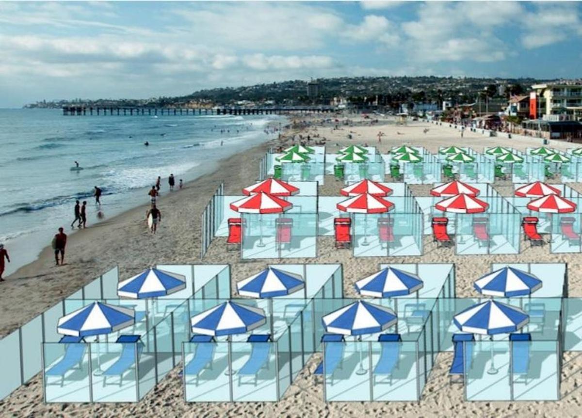 La plajă și la restaurant, separați de plexiglas! Planul italienilor pentru reluarea activităților sociale