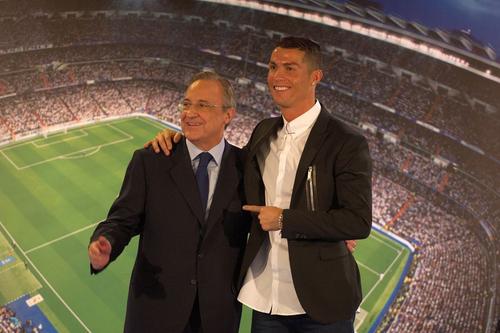 Cristiano Ronaldo și Florentino Perez în 2016 // foto: Guliver/gettyimages