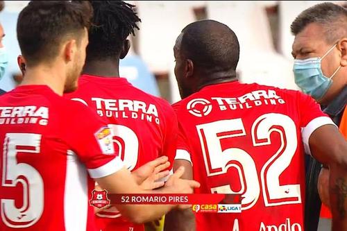Romario Pires a fost eliminat pentru reacția avută la final