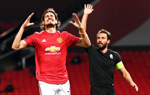 Edison Cavani, unul dintre jucătorii importanți la Manchester United, foto: Guliver/gettyimages
