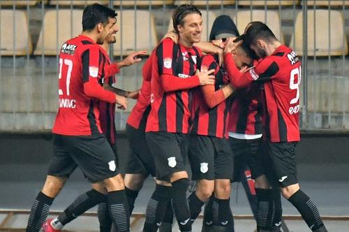 Astra a învins-o pe Hermannstadt în deplasare, 3-1, într-un meci contând pentru runda a doua din play-out.