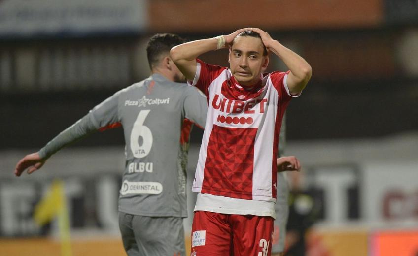 Dinamo a fost învinsă de UTA, scor 0-1. Florin Prunea, fost președinte și portar al „câinilor”, simte lipsa unui conducător în Ștefan cel Mare.