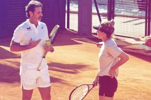 Patrick Mouratoglou și Simona Halep / Sursă foto: Instagram