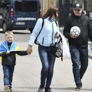 Imagini surprinse în Cluj, în ziua meciului amical CFR Cluj - Dinamo Kiev / Sursă foto: Cristi Preda (GSP)