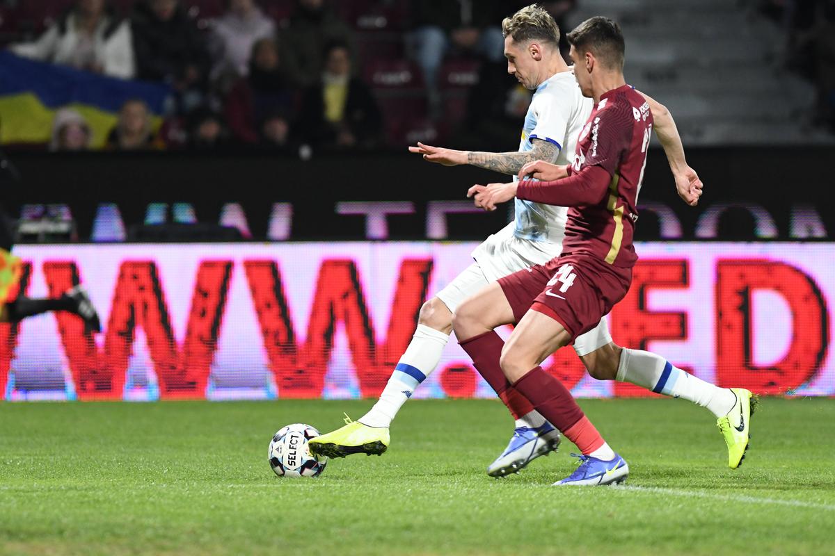 „Slava Ukraini!” » Imagini de la CFR Cluj - Dinamo Kiev, amicalul caritabil pentru Ucraina