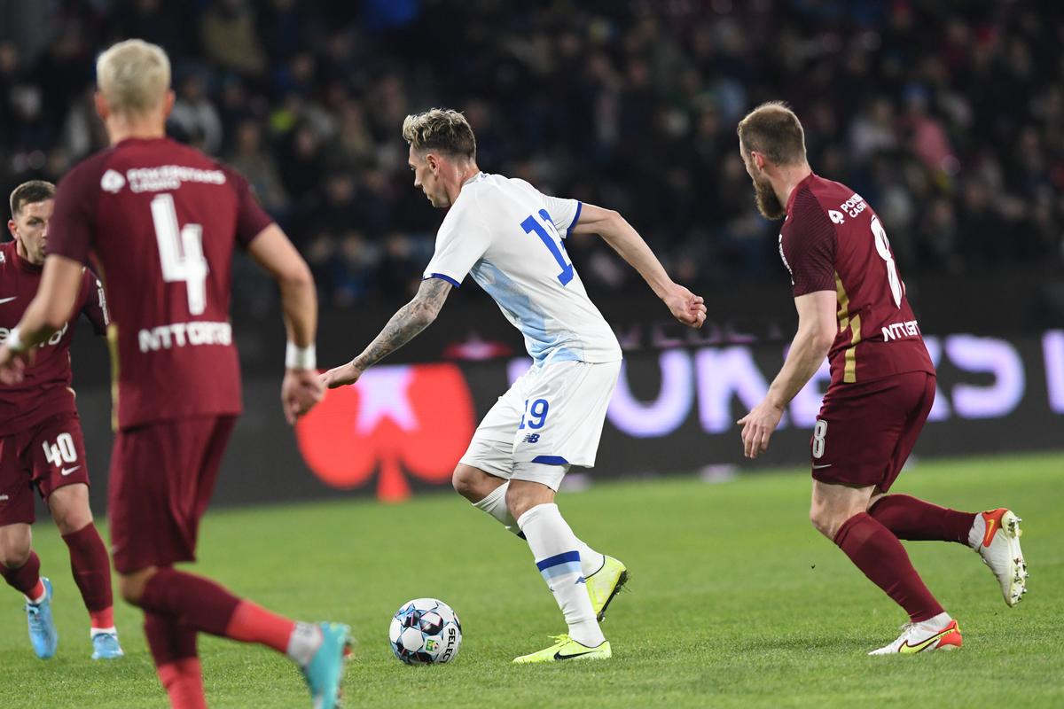 „Slava Ukraini!” » Imagini de la CFR Cluj - Dinamo Kiev, amicalul caritabil pentru Ucraina