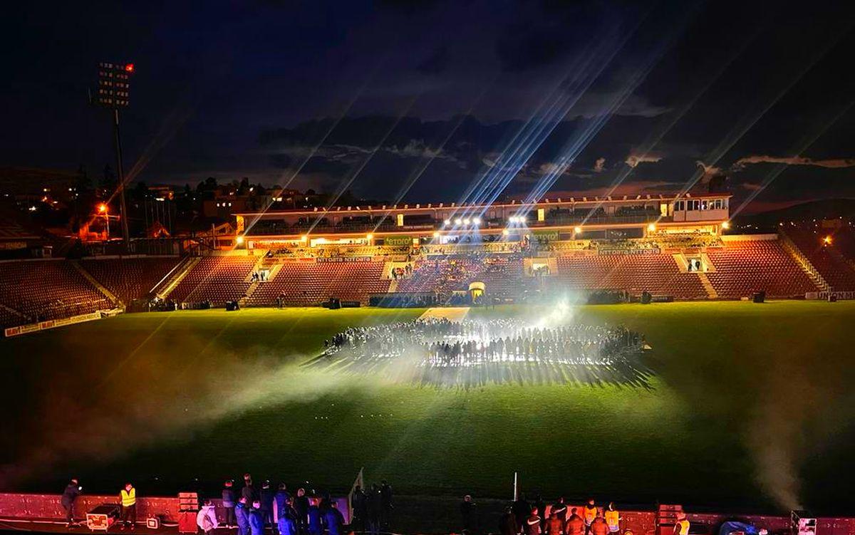 „Slava Ukraini!” » Imagini de la CFR Cluj - Dinamo Kiev, amicalul caritabil pentru Ucraina
