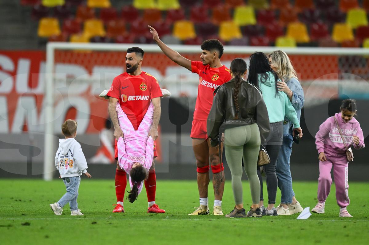 Imagini speciale pe Arena Națională, după FCSB - Rapid