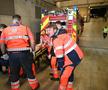 Momente neplăcute în momentul accidentării lui Hromada, din FCSB - Rapid / FOTO: Raed Krishan (GSP.ro)