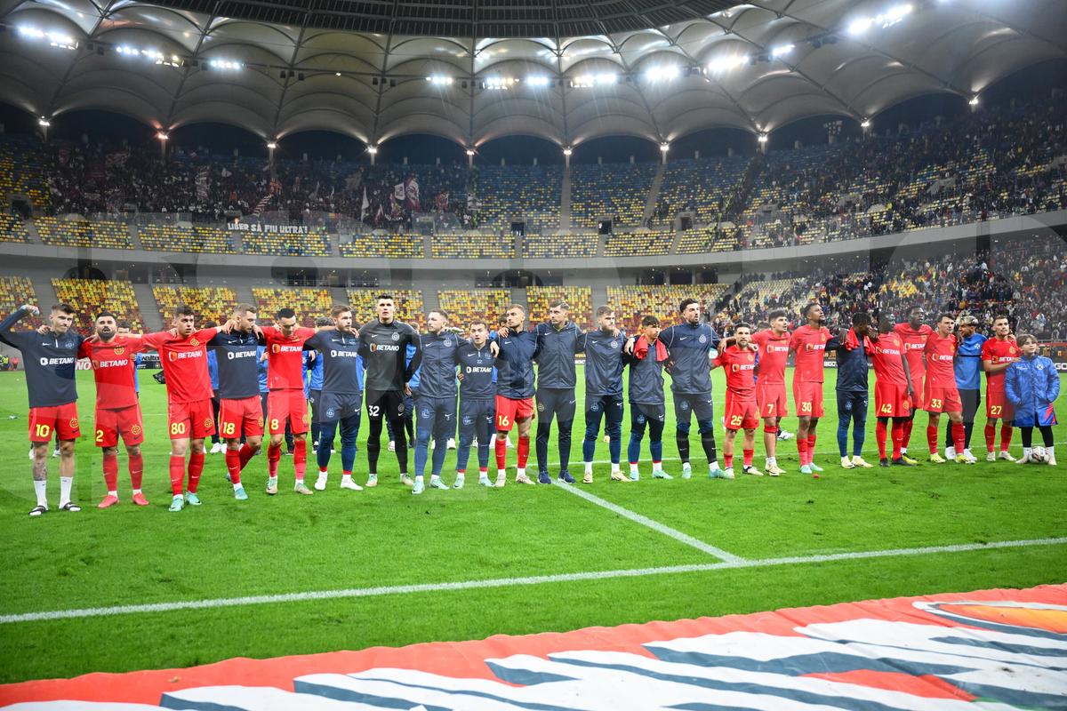 Imagini speciale pe Arena Națională, după FCSB - Rapid