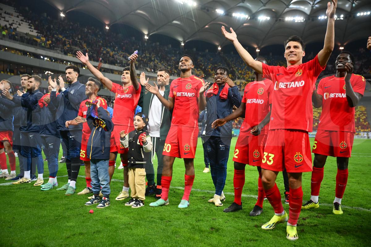 Imagini speciale pe Arena Națională, după FCSB - Rapid