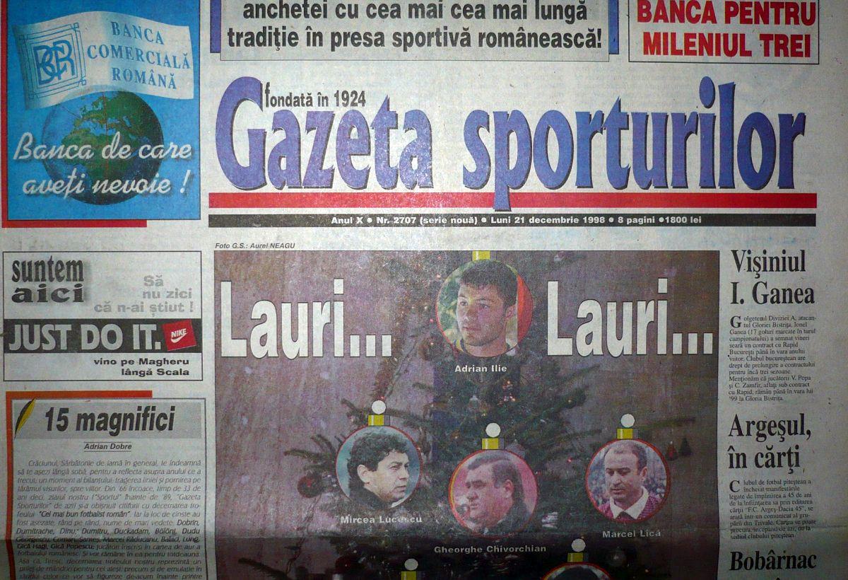 Cobra #50 » Geniul rebel Adi Ilie împlinește 50 de ani: 50 fotografii spectaculoase din neprețuita arhivă a Gazetei Sporturilor