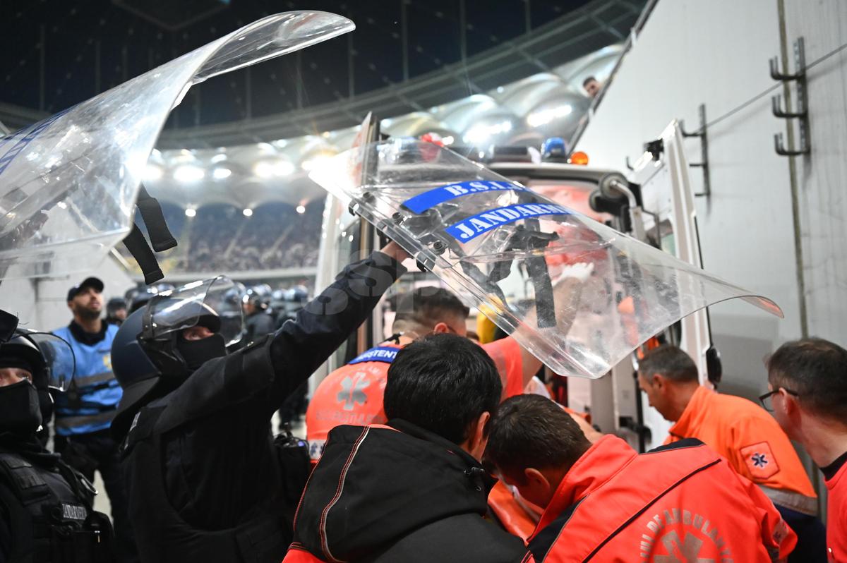 Momente neplăcute în momentul accidentării lui Hromada, din FCSB - Rapid