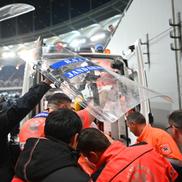 Momente neplăcute în momentul accidentării lui Hromada, din FCSB - Rapid / FOTO: Raed Krishan (GSP.ro)