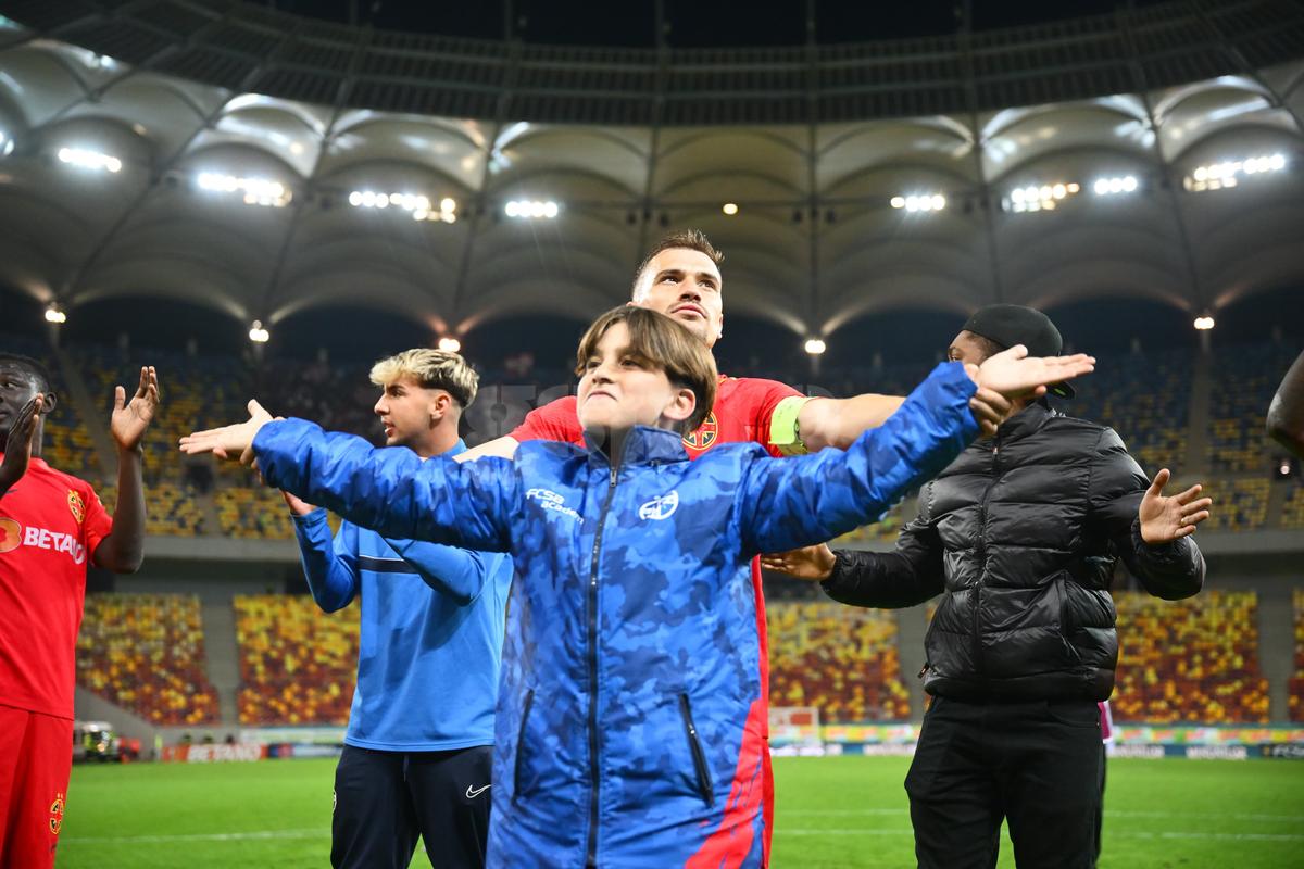 Imagini speciale pe Arena Națională, după FCSB - Rapid