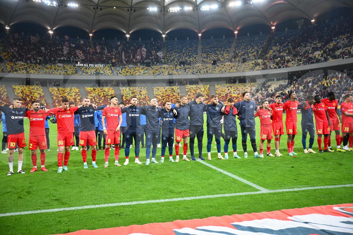 Imagini speciale pe Arena Națională, după FCSB - Rapid