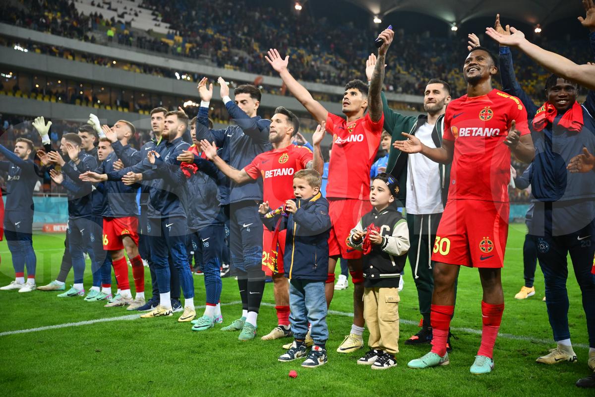 Imagini speciale pe Arena Națională, după FCSB - Rapid