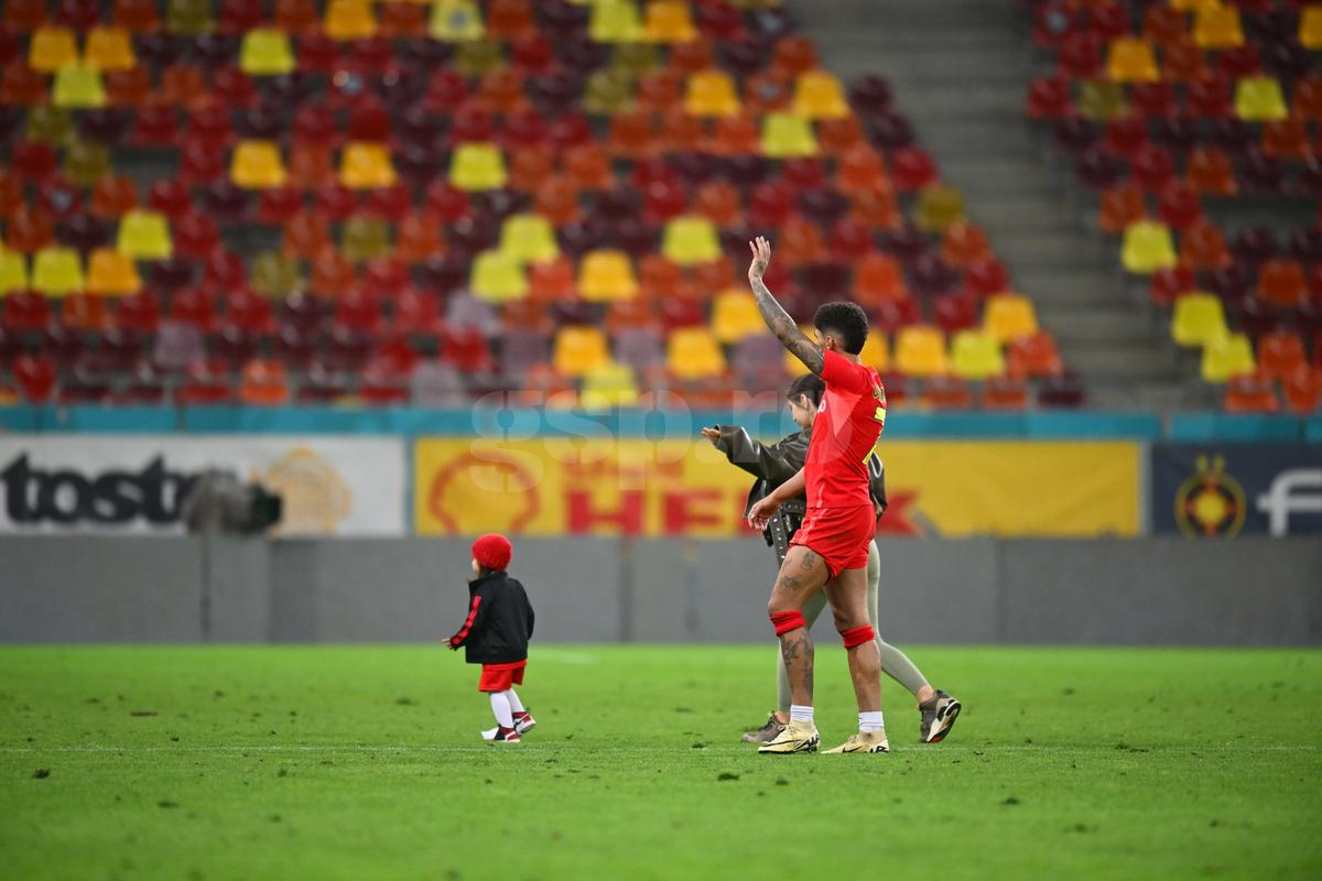 Imagini speciale pe Arena Națională, după FCSB - Rapid