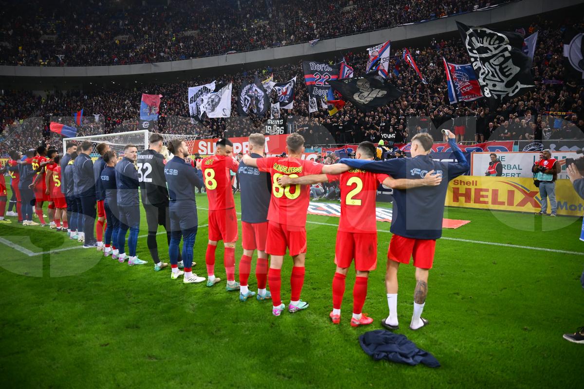 Imagini speciale pe Arena Națională, după FCSB - Rapid