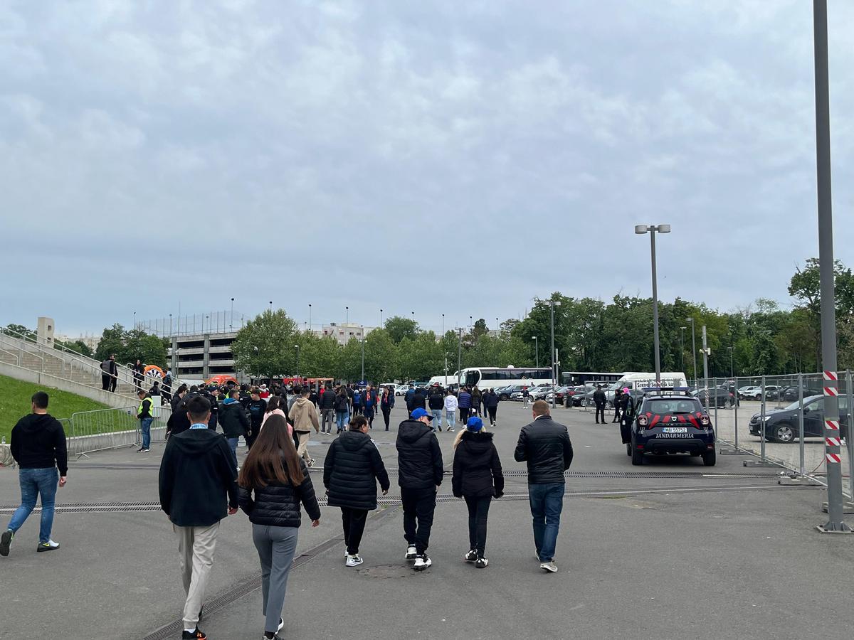 Imagini dinainte de FCSB - Rapid