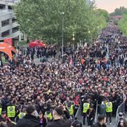 Cozi imense înainte de FCSB - Rapid