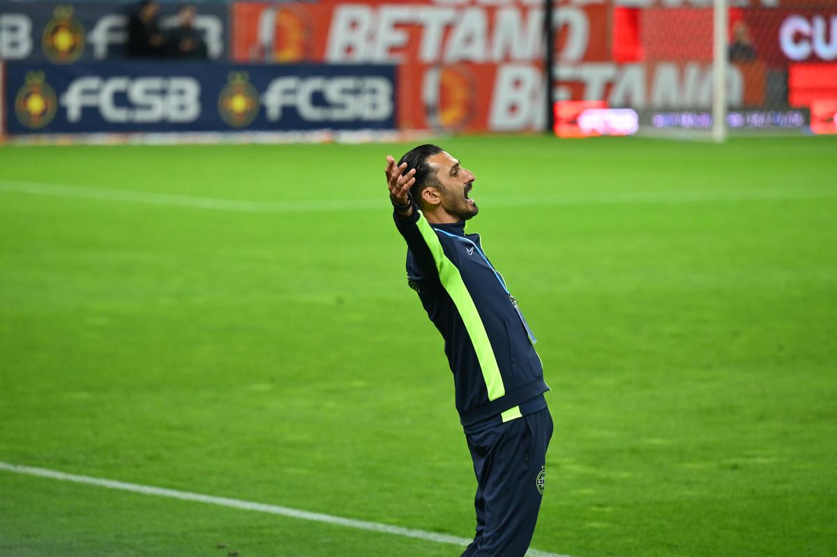 Cele mai spectaculoase imagini de la FCSB - Rapid