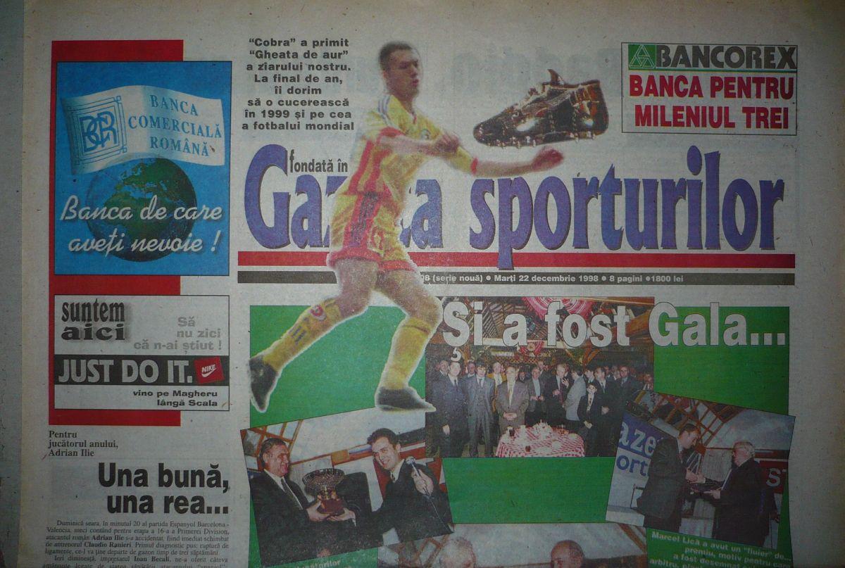 Cobra #50 » Geniul rebel Adi Ilie împlinește 50 de ani: 50 fotografii spectaculoase din neprețuita arhivă a Gazetei Sporturilor